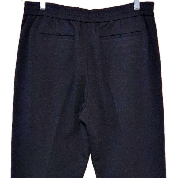 All Saints Agden Black Cropped Trouser Pants Zippered Ankle Men's 34 - Picture 7 of 13